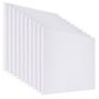 PACK DE 10 LÁMINAS DE ACRÍLICO COLOR BLANCO LECHOSO 40X40