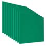 PACK DE 10 LÁMINAS DE ACRÍLICO COLOR VERDE 40X40