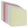 PACK 10 LÁM. ACRÍLICO COL. PASTELES, AMARI (2PZS) MENTA(2PZS) CORAL (2PZS) AZUL (2 PZS) ROSA (2PZS)