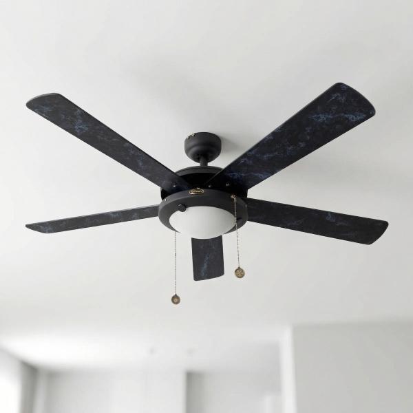 VENTILADOR DE TECHO COMET 52" NEGRO