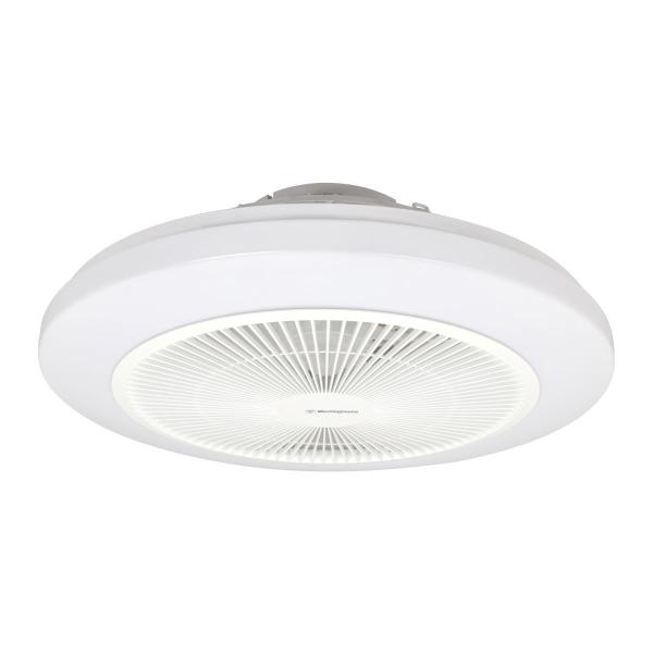 VENTILADOR DE TECHO ZAURAK 20" LED INTEGRADO BLANCOS DINÁMICOS BLANCO