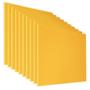 PACK DE 10 LÁMINAS DE ACRÍLICO COLOR AMARILLO 40X40