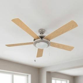 WESTINGHOUSE VENTILADOR DE TECHO COMET 52" ESTAÑO CEPILLADO