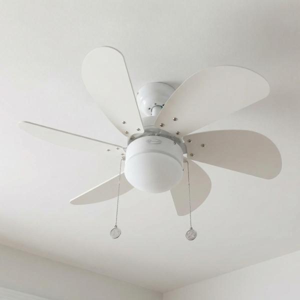 VENTILADOR DE TECHO TURBO SWIRL 30" BLANCO