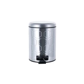 BOTE DE BASURA 5L CROMO