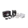 KIT DE LÁMPARA MINI GU10 LED 4.9W LUZ CÁLIDA 3000 K 36 GRADOS