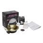 KIT DE LÁMPARA MINI GU10 LED 4.9W LUZ CÁLIDA 2700 K 36 GRADOS LATÓN MATE