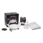 KIT DE LÁMPARA MINI GU10 LED 4.9W LUZ CÁLIDA ATENUABLE ARILLO CLIPS SOQUET