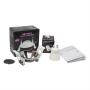 KIT DE LÁMPARA MINI GU10 LED 4.9W LUZ CÁLIDA 2700 K CROMO