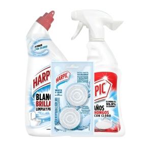 HARPIC 3PK MIX ANTIHOGOS & CLORO