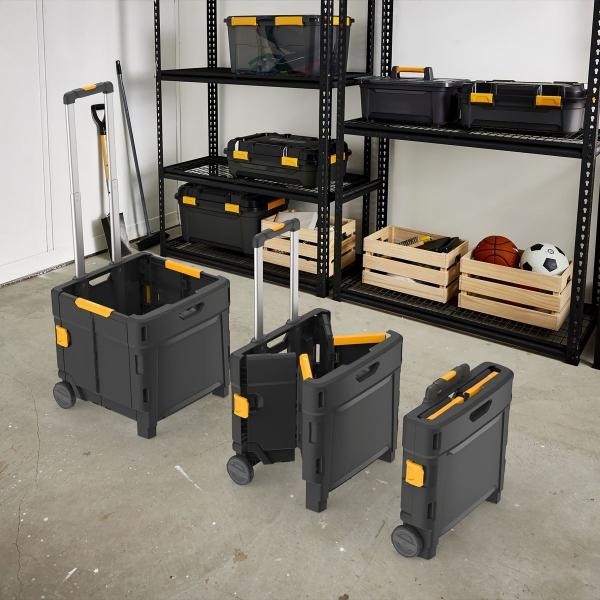 CARRITO PLEGABLE BUNKER TOUGH 49L NEGRO