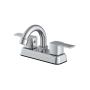 LLAVE PARA LAVABO DUOMANDO CROMO CON CUELLO GIRATORIO 360