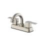LLAVE PARA LAVABO DUOMANDO NÍQUEL SATINADO PARA LAVABO CUELLO GIRATORIO 360