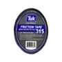 CINTA FRICCIÓN 315 COLOR NEGRO 18MM x 20M
