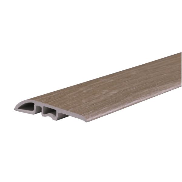 MOLDURA REDUCTOR VINÍLICO ACABADO DE MADERA COLOR COLUMBIA MIEL