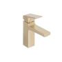 LLAVE PARA LAVABO MONOMANDO DORADO SATINADO NIAGARA CENTERSET