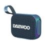 BOCINA HYDROX DAEWOO DW200 , IPX 7 , RADIO FM, BATERIA RECARGABLE, ILUMINACIÓN MULTICOLOR.
