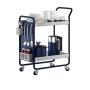 CARRITO ORGANIZADOR DE COCINA CON RUEDAS Y PANER PORTA UTENSILIOS