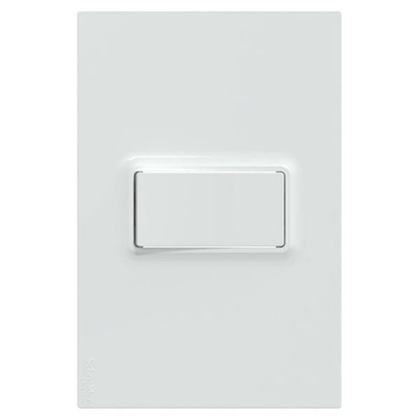 INTERRUPTOR SENCILLO 10AX 250V C+D3:D25 PLACA COLOR BLANCO