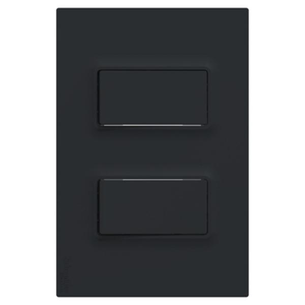 INTERRUPTOR SENCILLO 10AX 250V COLOR NEGRO