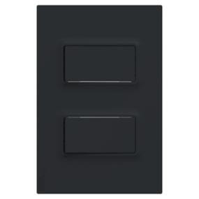 INTERRUPTOR SENCILLO 10AX 250V COLOR NEGRO