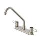 LLAVE MEZCLADORA DE COCINA DUOMANDO 8" NOVA NÍQUEL