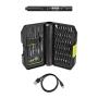 MICROTECH KIT DE DESTORNILLADOR ELÉCTRICO DE PRECISIÓN