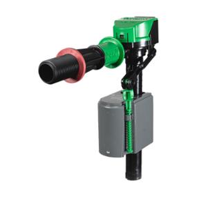 VÁLVULA DE LLENADO CON FLOTADOR 3/4" DE PLÁSTICO NEGRO / GRIS