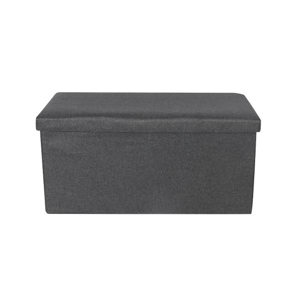 CUBO OTTOMAN DOBLE GRIS