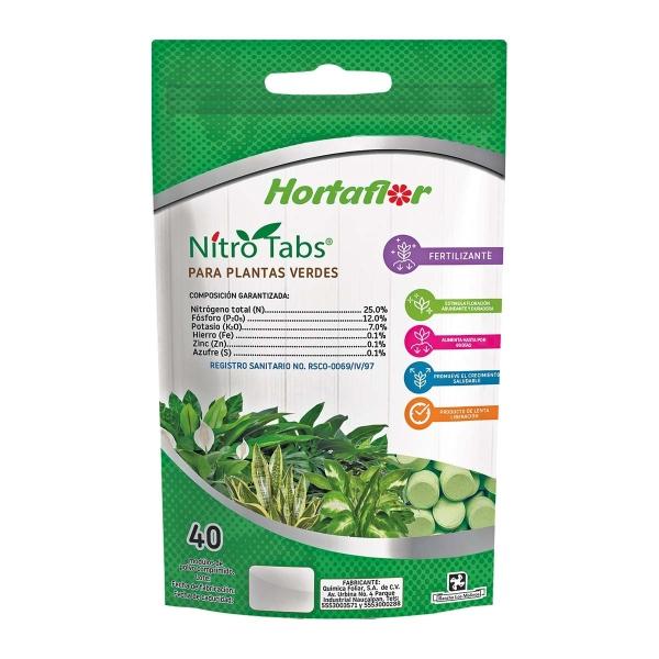 NITRO TABS PLANTAS VERDES HORTAFLOR