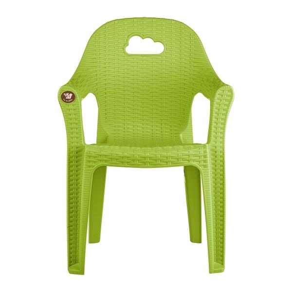 SILLA RATTAN NUBE H56 VERDE LIMA