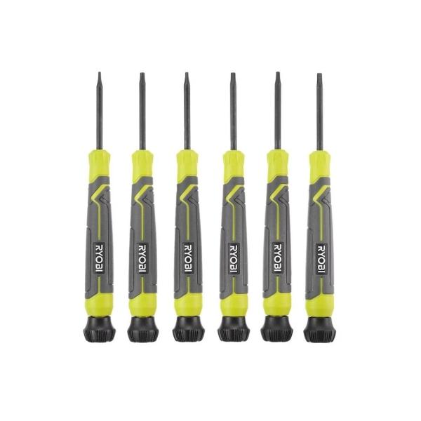 JUEGO DE DESTORNILLADORES DE PRECISIÓN TORX DE 6 PIEZAS