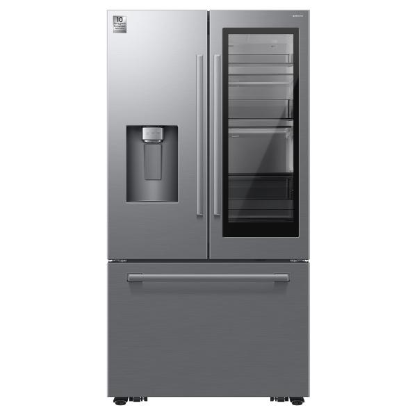 REFRIGERADOR 29 PIES FRENCH DOOR AUTOVIEW CON DISPENSADOR EXTERNO PLATA