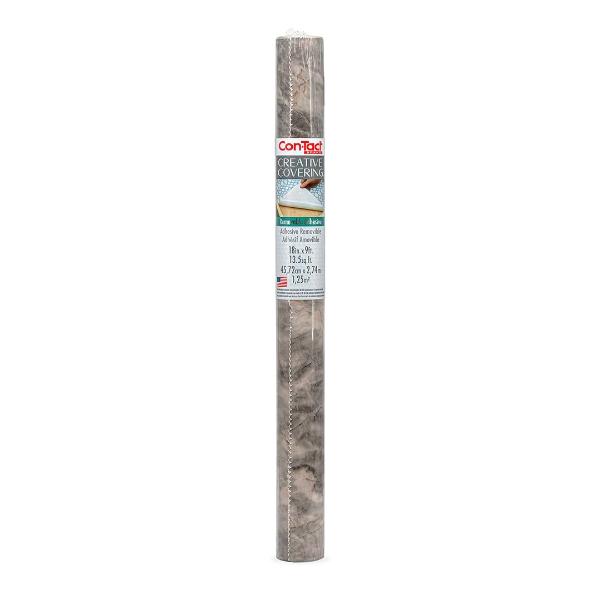 PAPEL TAPIZ MÁRMOL CAFÉ 0.46 M X 2.74 M COBERTURA 1.25 M2 AUTOADHERIBLE DECORATIVO