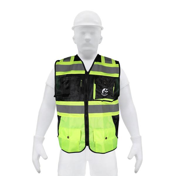 KIT CHALECO EJECUTIVO TALLA GRANDE CON LENTE GURU PLATA