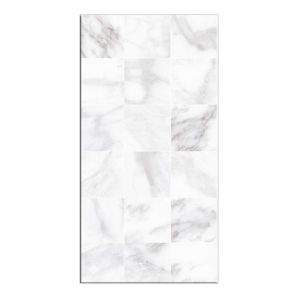 MURO CERÁMICO SAINT 30.5 X 60.6 CM BLANCO TIPO MÁRMOL CAJA CON 1.48 M2