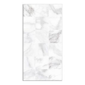 MURO CERÁMICO SAINT 30.5 X 60.6 CM BLANCO TIPO MÁRMOL CAJA CON 1.48 M2