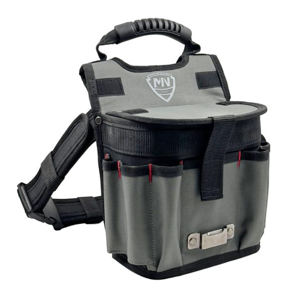 BOLSA PORTA HERRAMIENTAS CON TAPA + CINTO