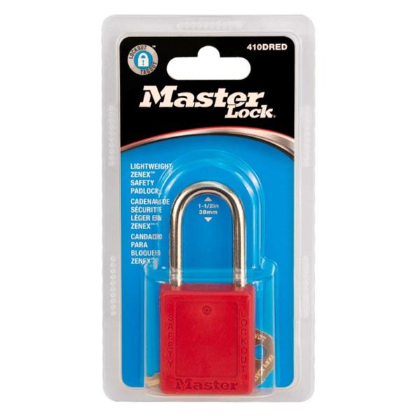CANDADO MASTER LOCK TERMOPLASTICO SAFETY