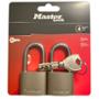 CANDADO MASTER LOCK RECUBIERTO 40MM 2PK
