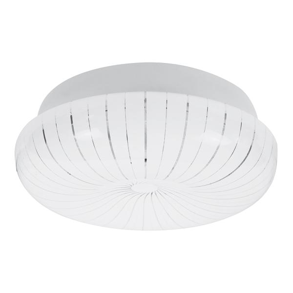 PLAFÓN ILUMINADO ENROSCABLE LED CIRCULAR 12 W BLANCO LUZ INTERCAMBIABLE INTERIOR