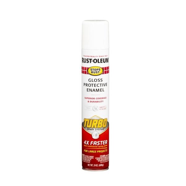 Turbo Stops Rust Blanco Brillante Aerosol 680 g