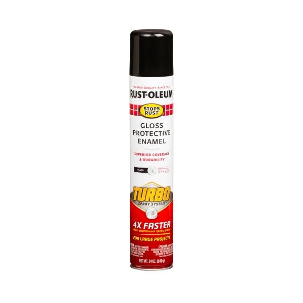 Turbo Stops Rust Negro Brillante Aerosol 680 g