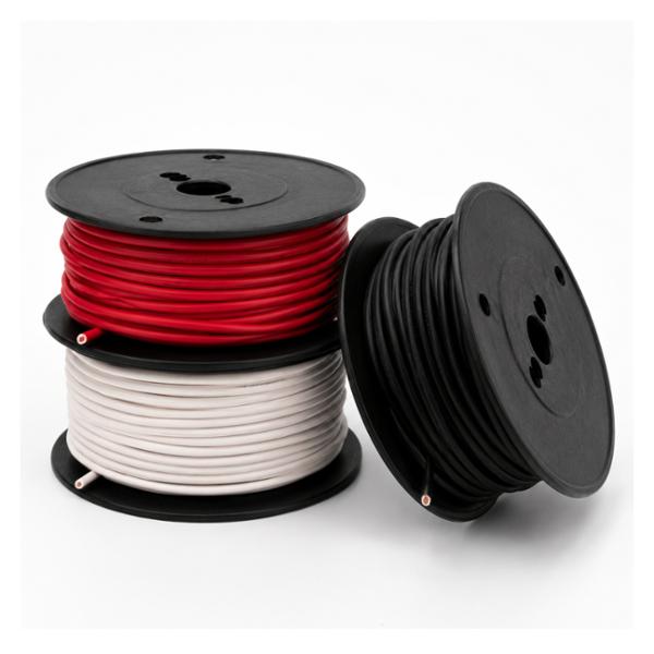 CABLE ELÉCTRICO THW-LS/THHW-LS CALIBRE 12 AWG NEGRO BLANCO ROJO 30M TRIPACK