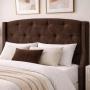 CABECERA KING SIZE DICASA ZEFYR COLOR CHOCOLATE