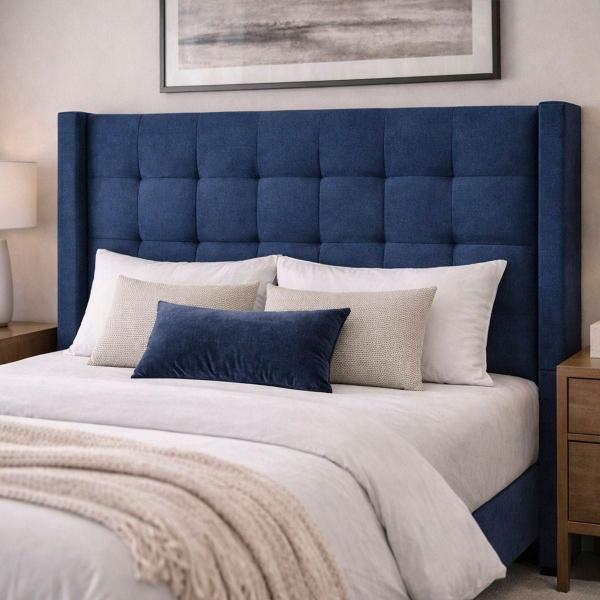 CABECERA QUEEN SIZE DICASA TITAN COLOR AZUL