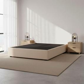 BASE CAMA MATRIMONIAL DICASA BEIGE CLARO