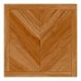 PISO CERÁMICO CAOBA SELECT 60 x 60 CM CAFÉ TIPO MADERA CAJA CON 1.80 M2