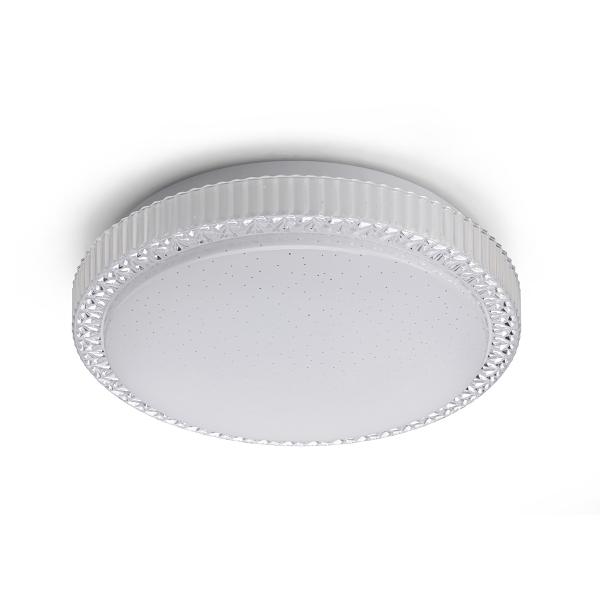 PLAFÓN ILUMINADO LED SOBREPONER CIRCULAR 12 W BLANCO USO INTERIOR