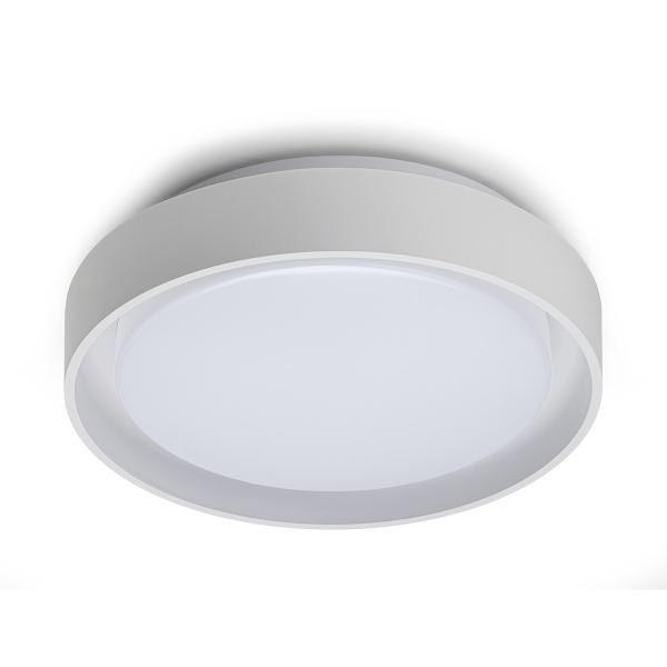 PLAFÓN ILUMINADO EMPOTRABLE LED CIRCULAR 12 W BLANCO LUZ AJUSTABLE PARA INTERIOR